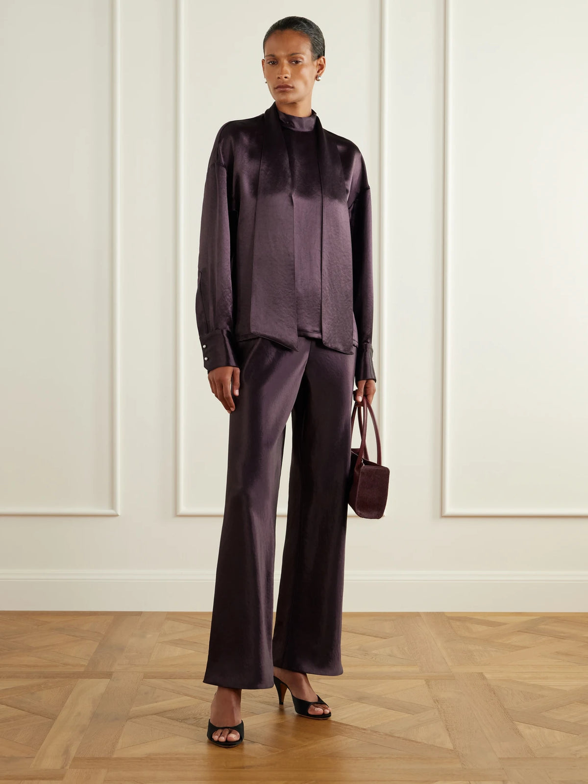 LIÉ STUDIO The Lou Calf-hair Shoulder Bag