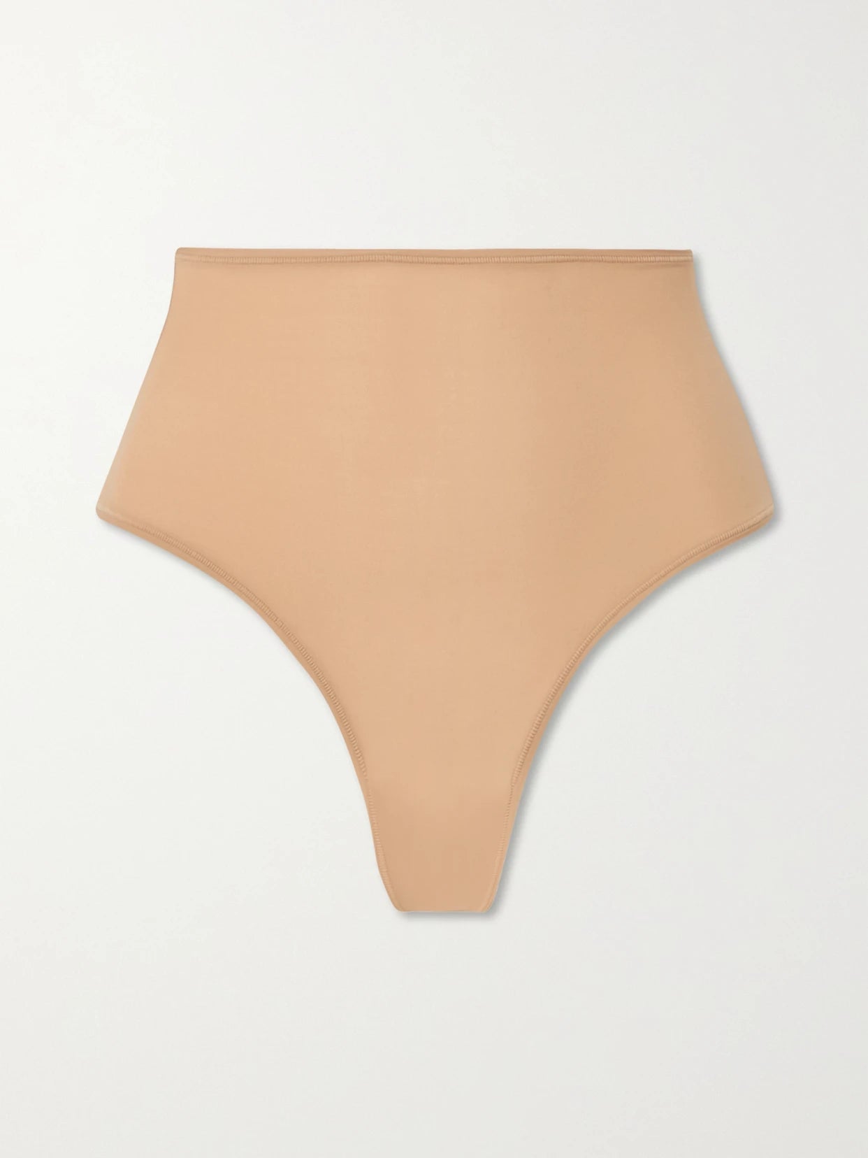 Fits Everybody High Waisted Thong - Clay