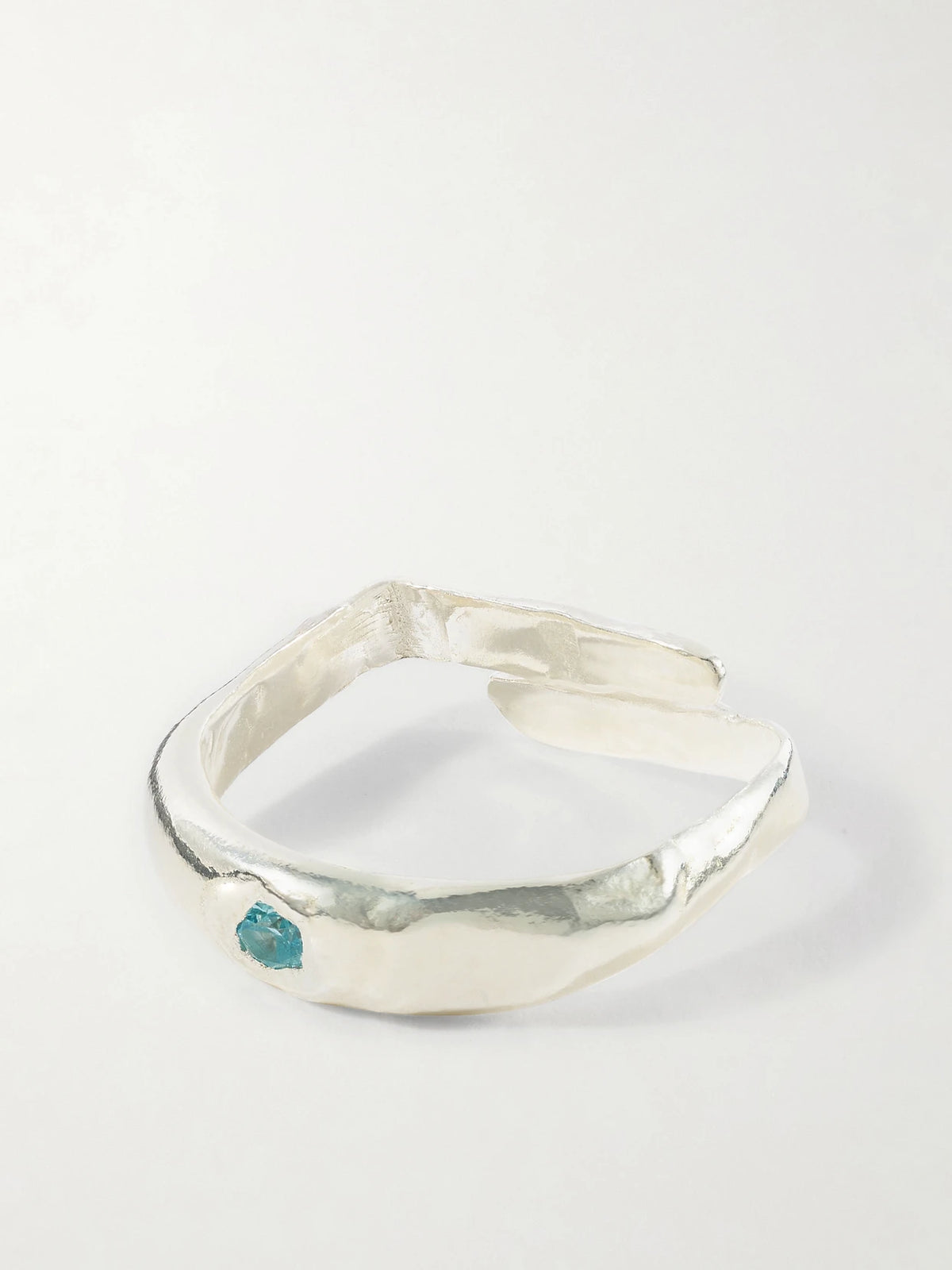 Aurelia Sterling Silver, Zirconia Toe Ring