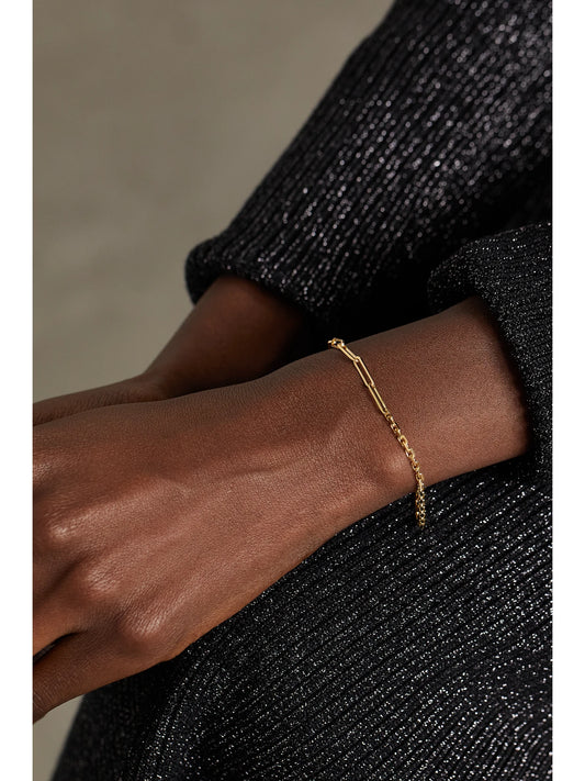 Image of Bracelets. Product name - 18-karat Gold Bracelet in Multi colour by brand - Yvonne Léon