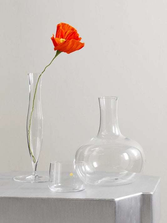 Image of Tableware. Product name - Set Of Four Crystal Glass Tumblers in Clear colour by brand - LOBMEYR