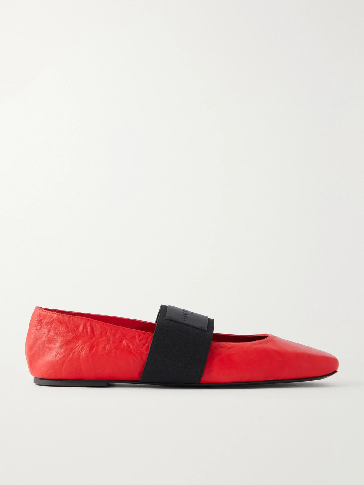 Leather Ballerina Flats