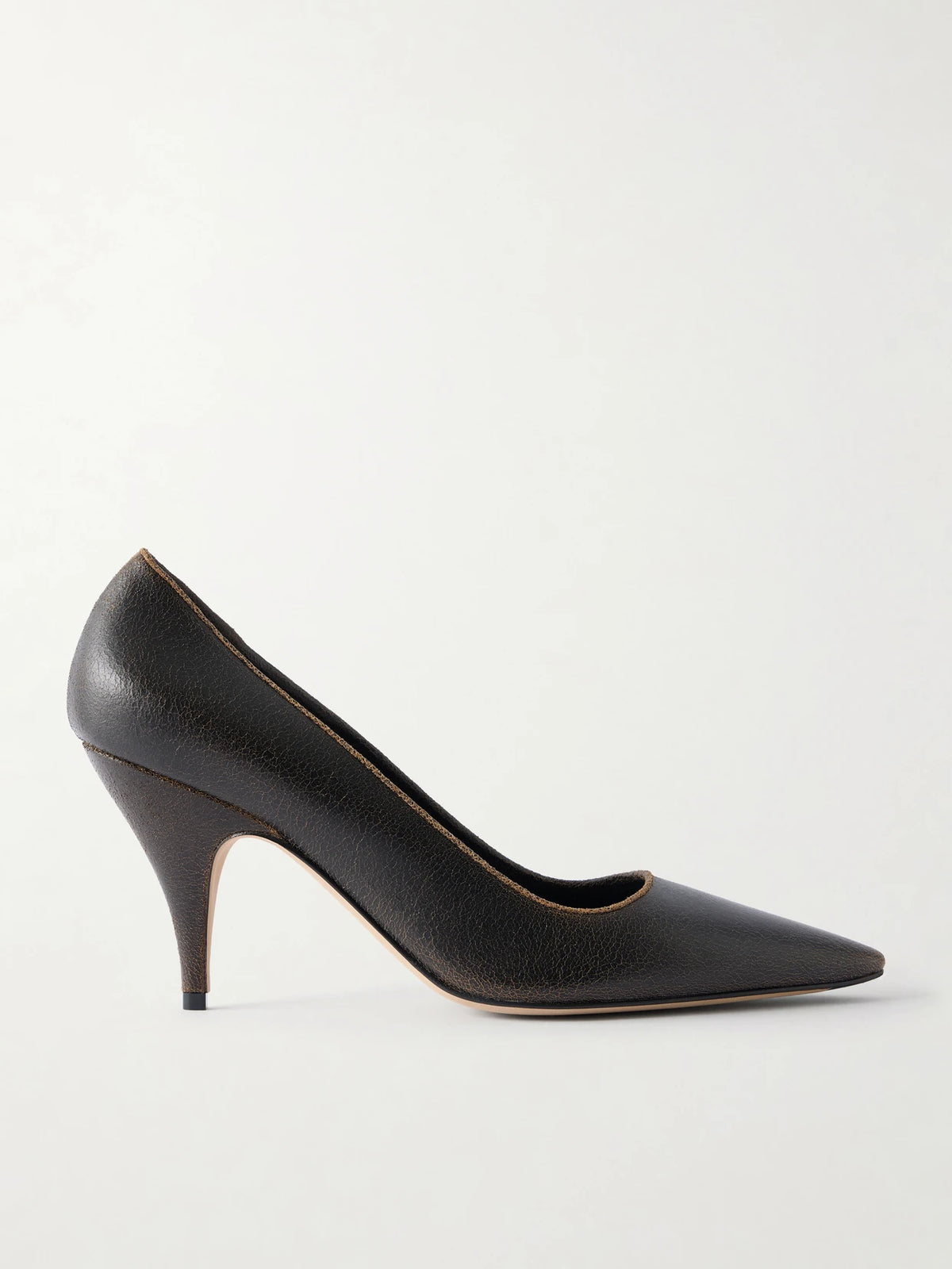 Liisa Waxed Suede Pumps