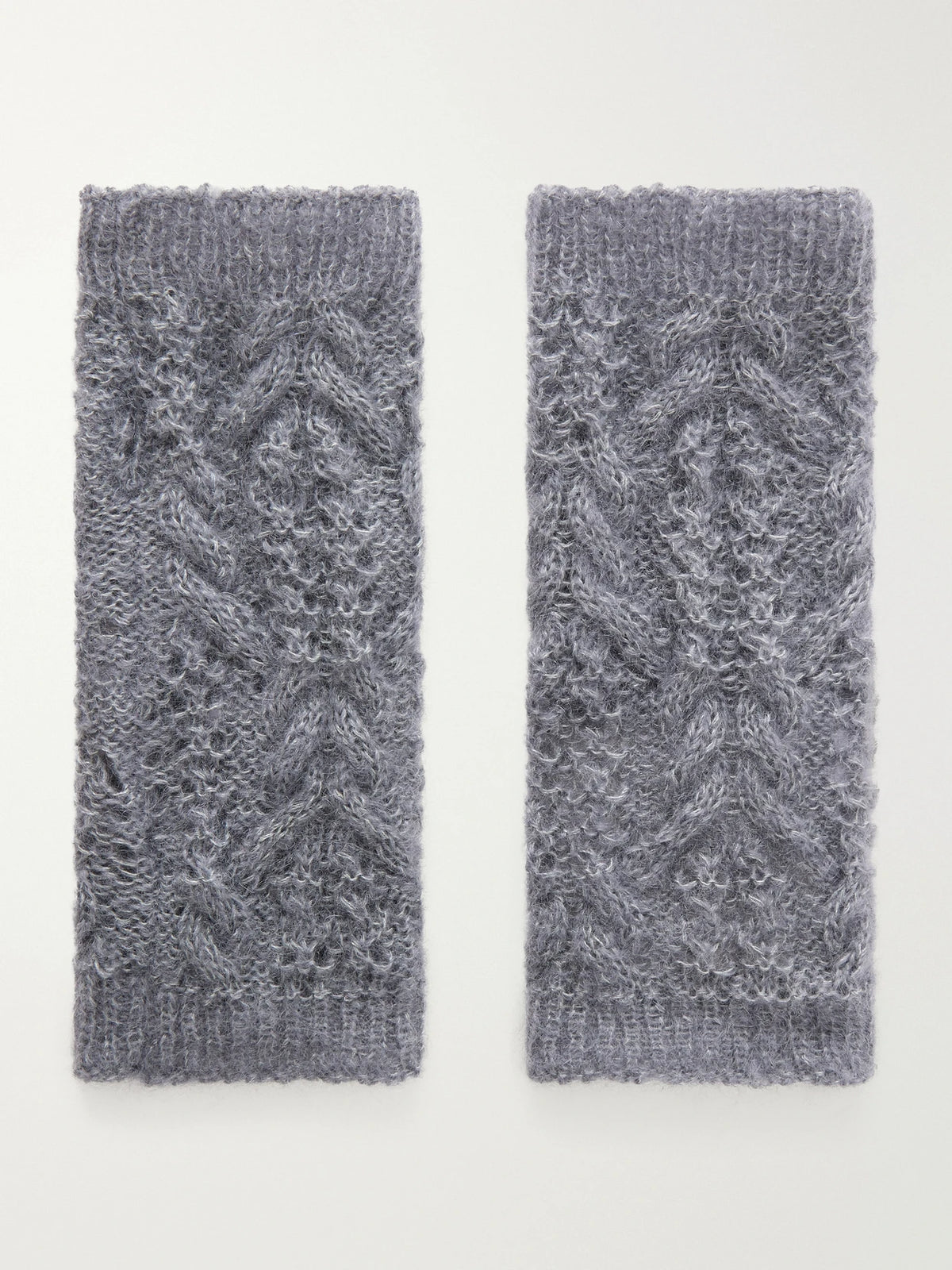 Pauline Dujancourt Lotta Cashmere And Silk-blend Gloves