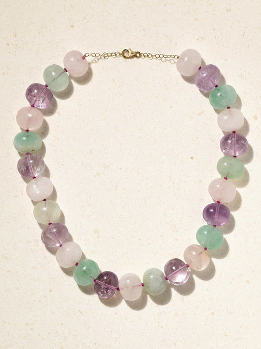 JIA JIA Xl Gold Quartz Necklace