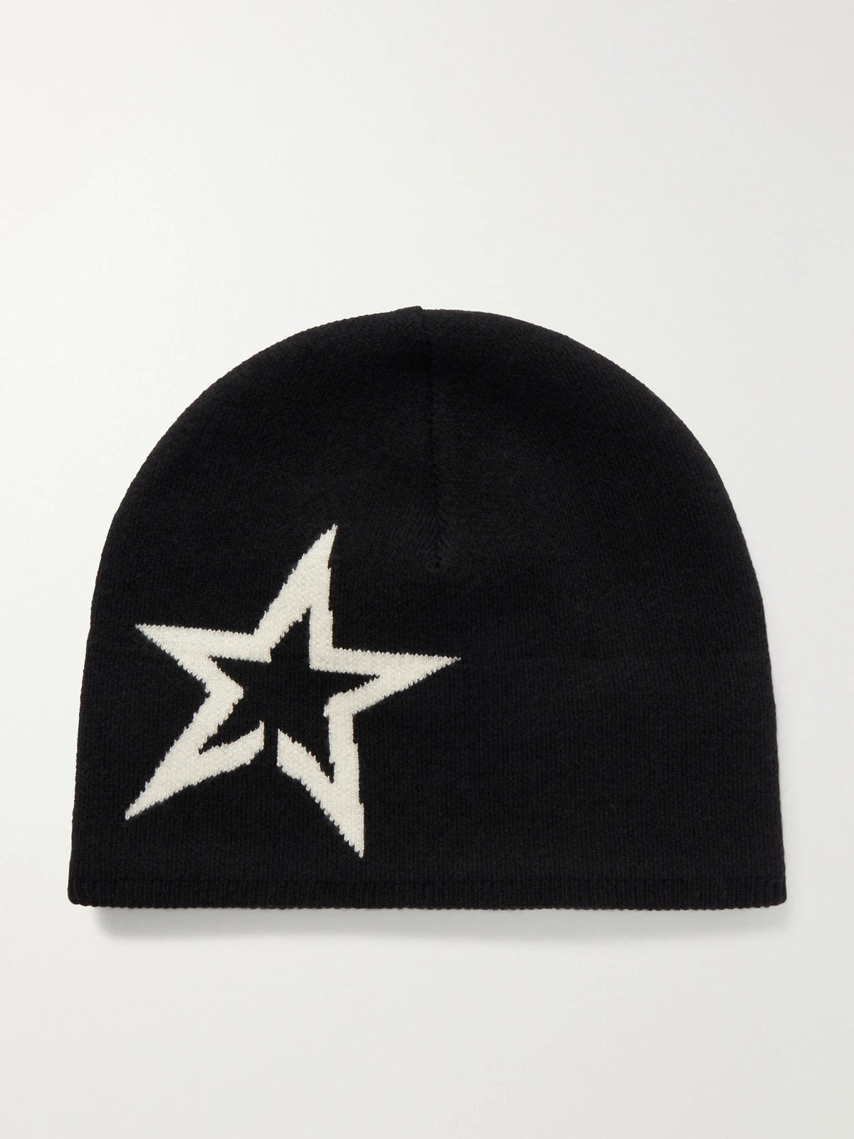 Intarsia Wool-blend Beanie