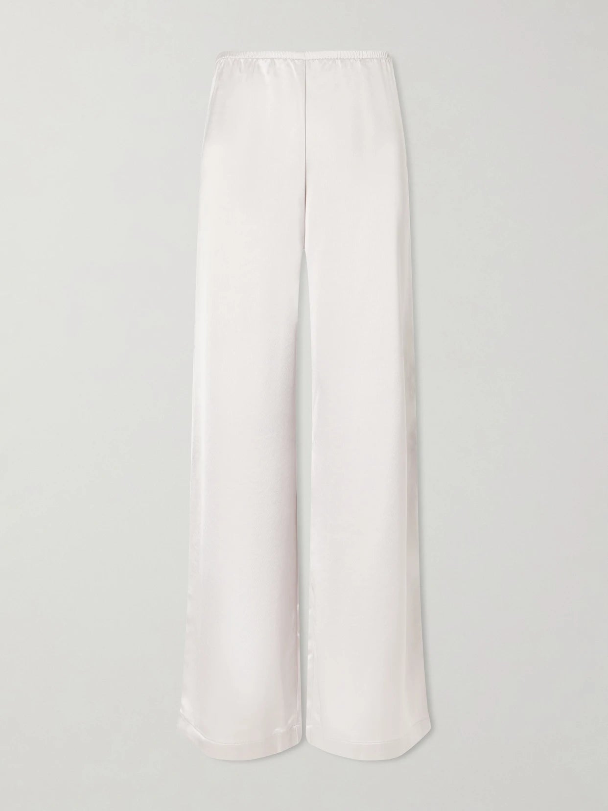 Barb Satin Wide-leg Pants