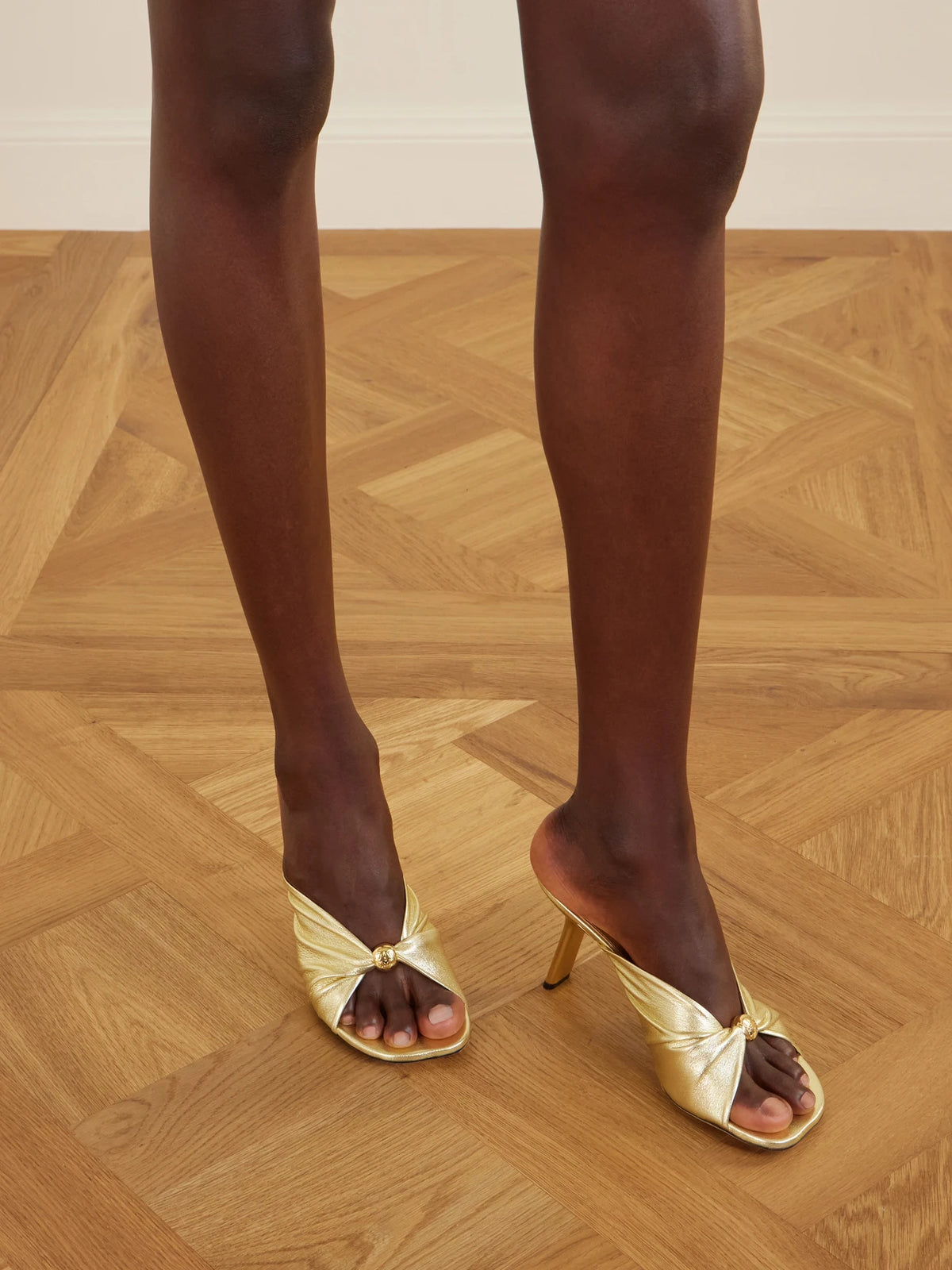 + Paula's Ibiza Metallic Leather Sandals