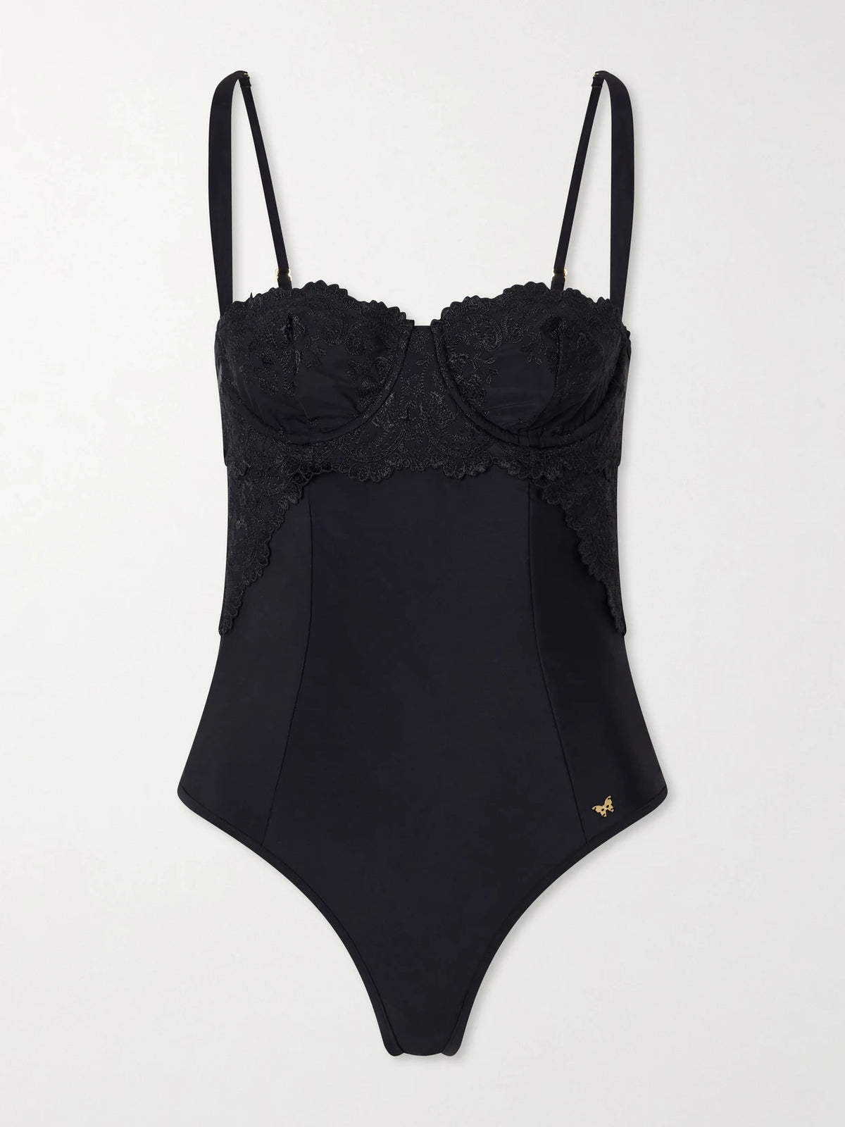 Juliette Lace-trimmed One-piece