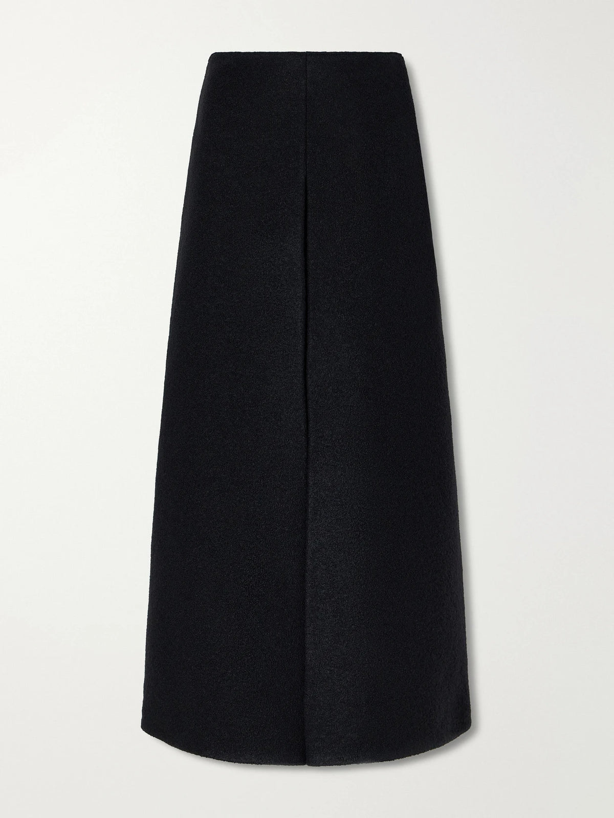 RIER Walker Felted Wool-fleece Wrap Midi Skirt