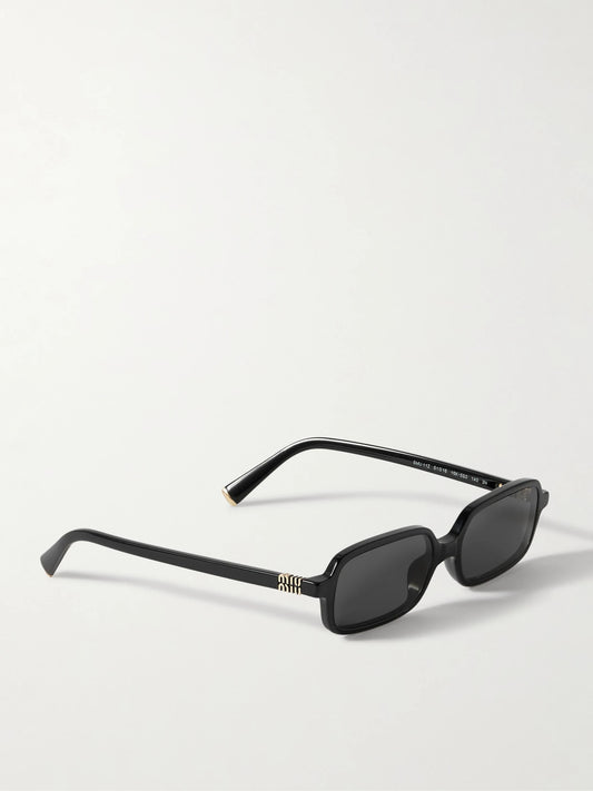 Miu Miu Eyewear Rectangular-frame Acetate Sunglasses