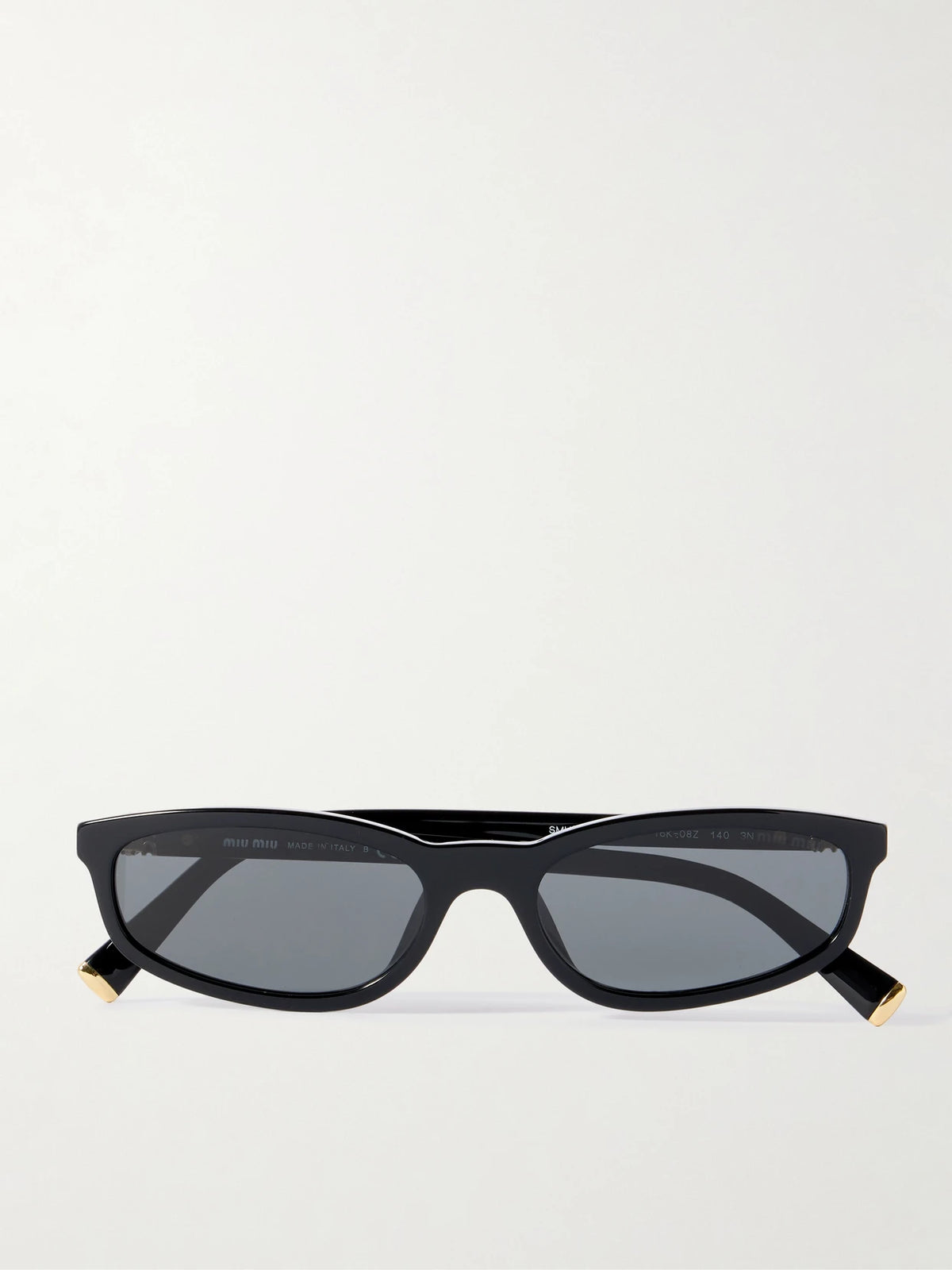 Miu Miu Eyewear Oval-frame Acetate Sunglasses