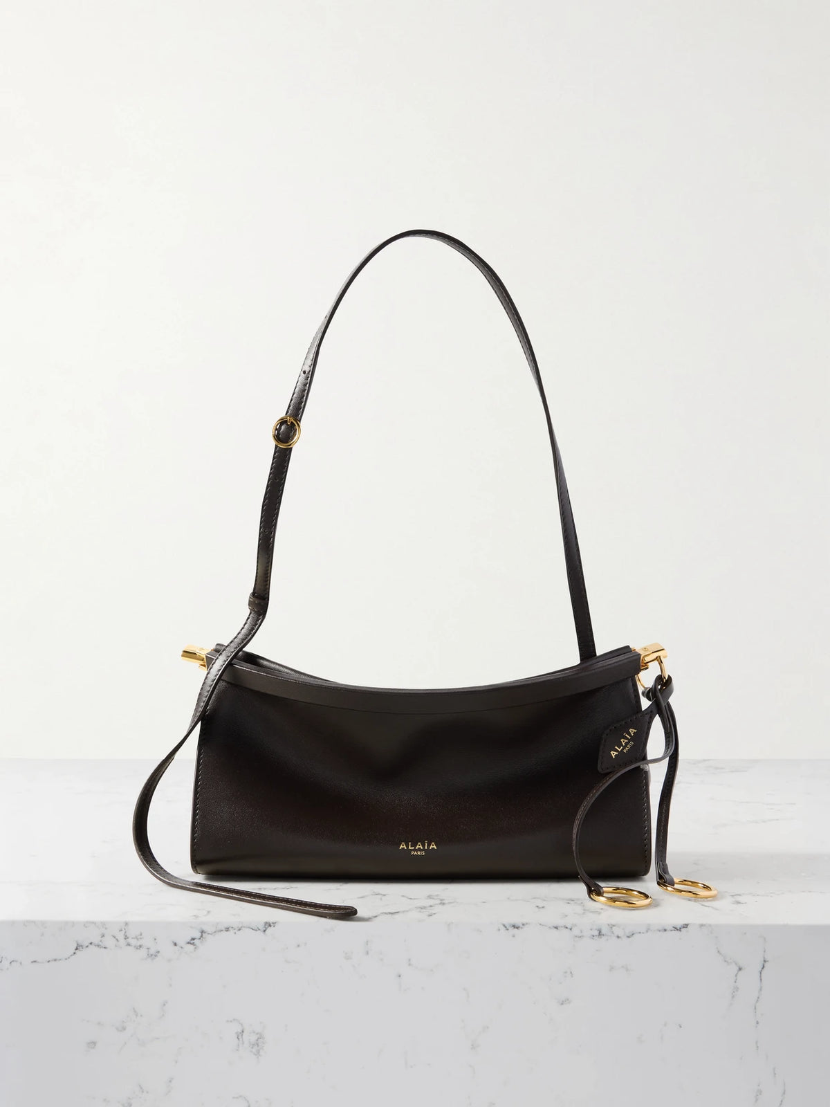 Click E/w Small Leather Shoulder Bag