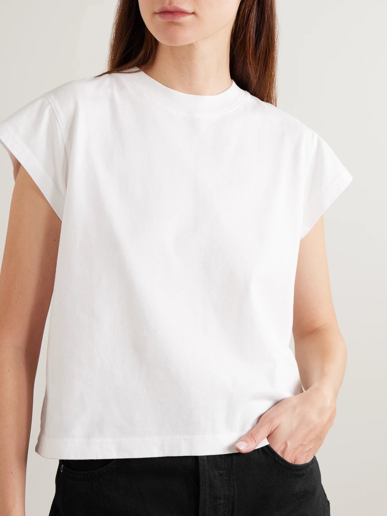 Bryce Cotton-jersey T-shirt