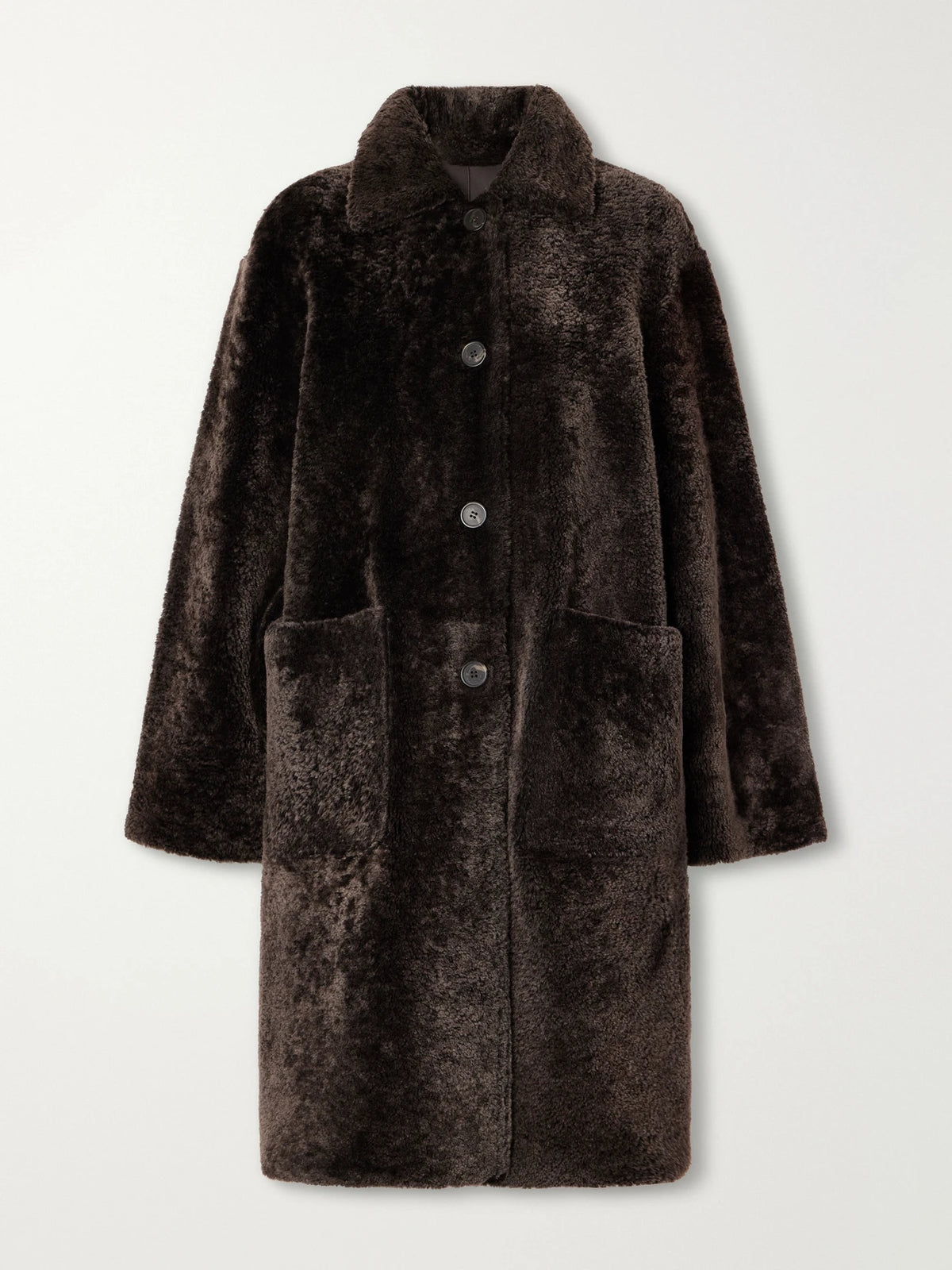 ARMA Zoey Reversible Shearling And Leather Coat