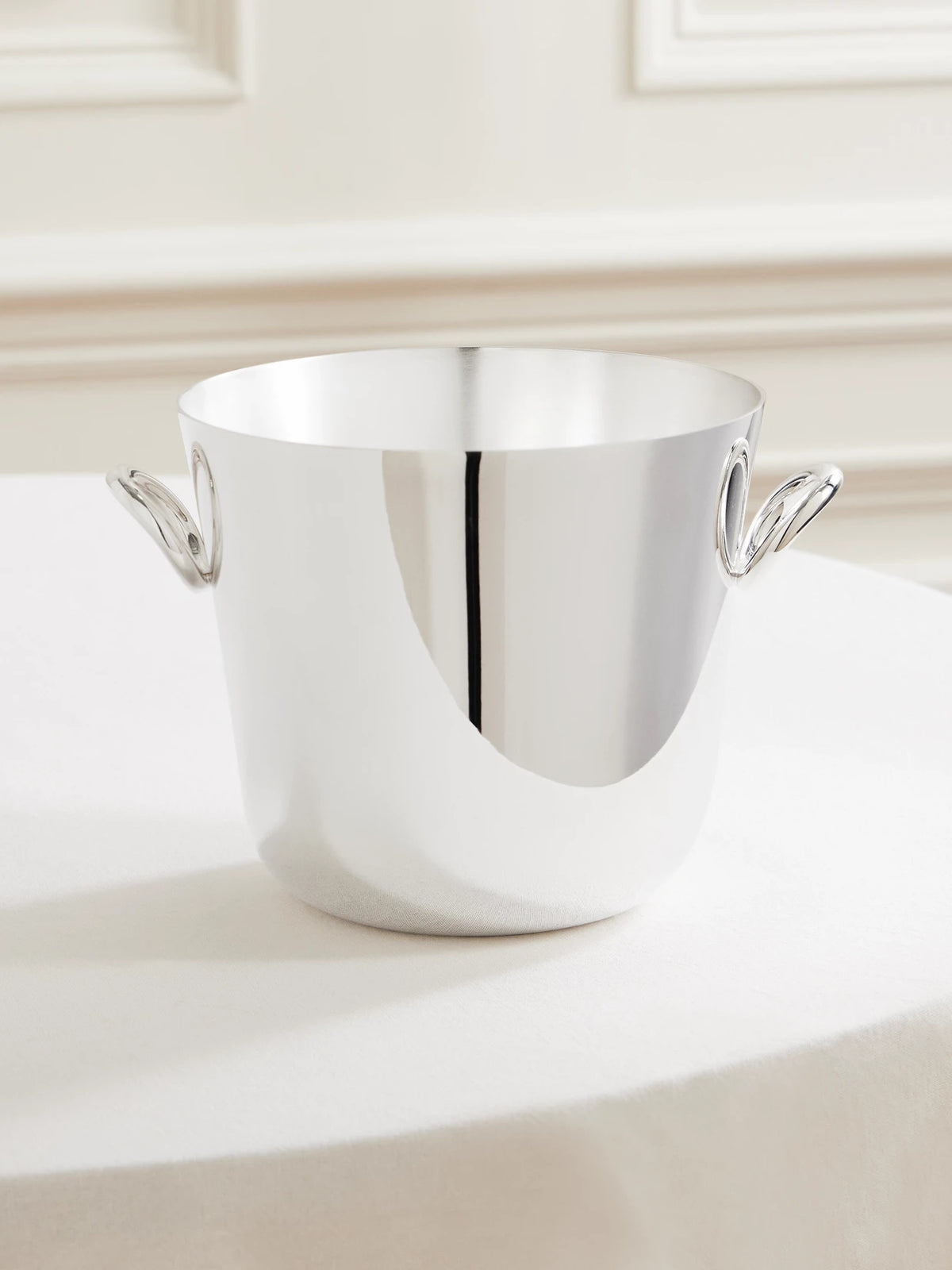 Vertigo Silver-plated Ice Bucket