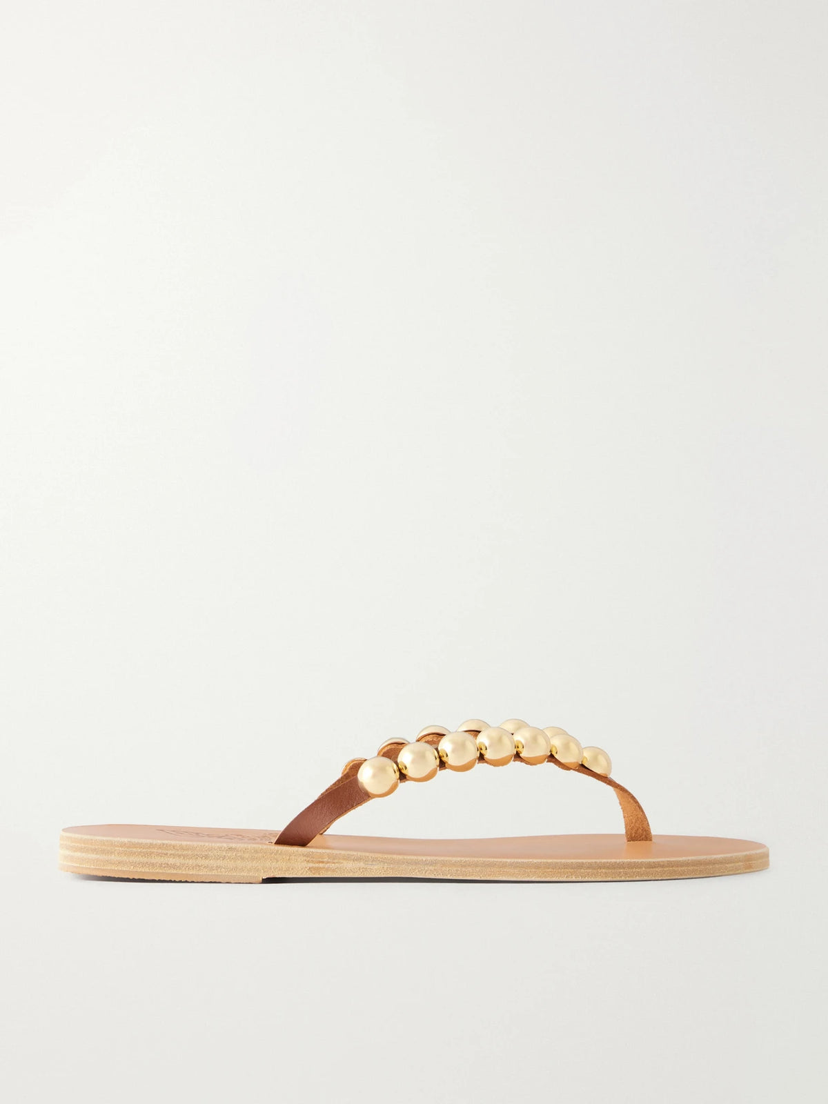 Endoxi Studded Leather Sandals