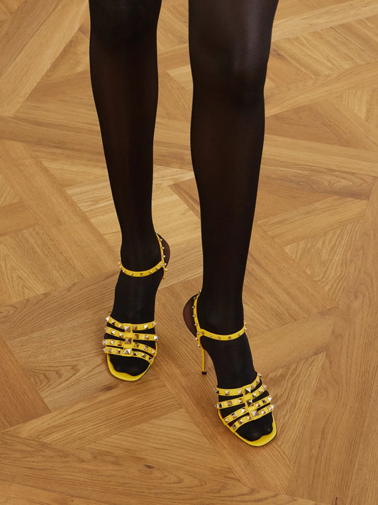 Rockstud 100 Leather Sandals