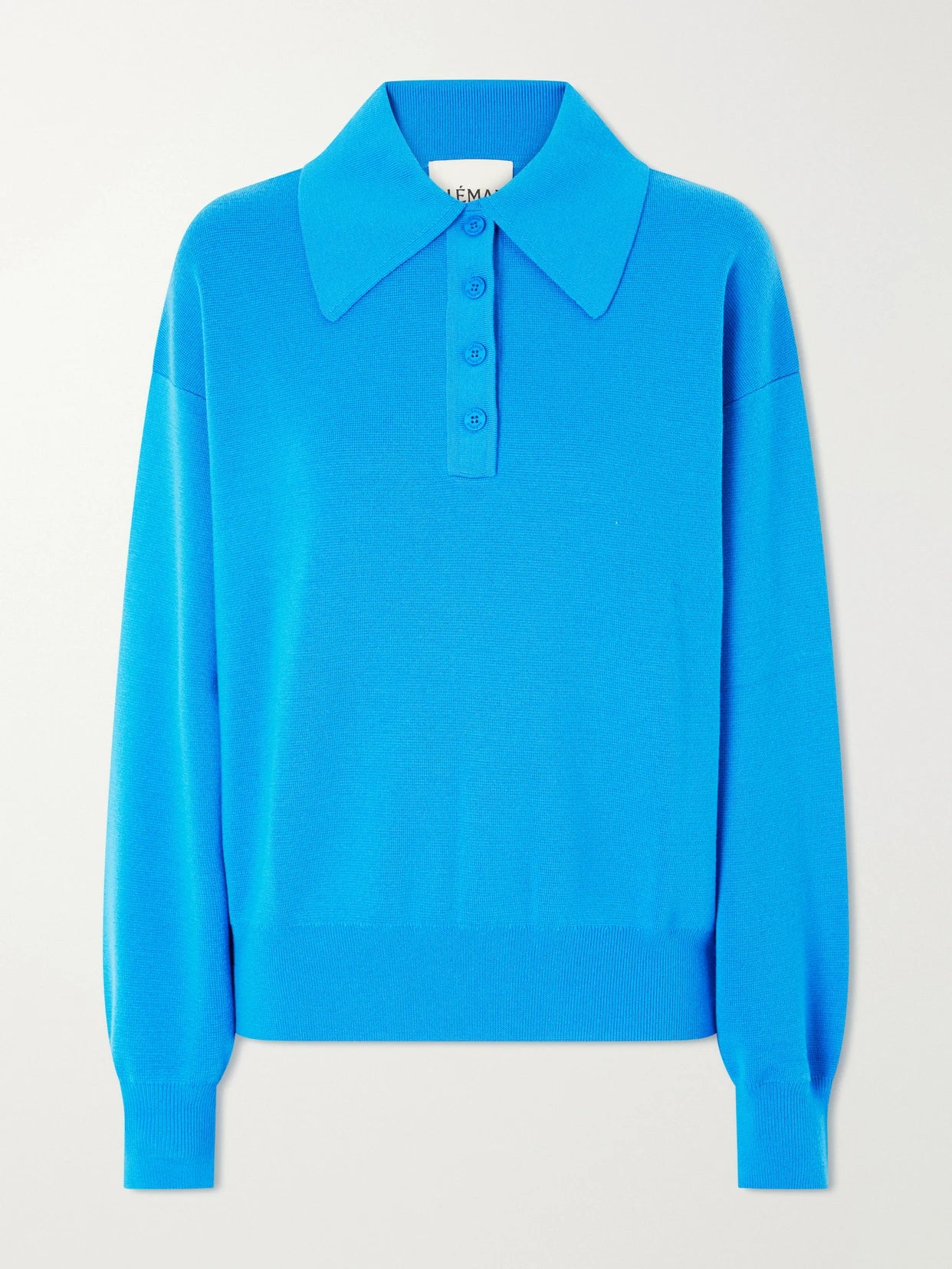 Claudia Knitted Wool Polo Shirt