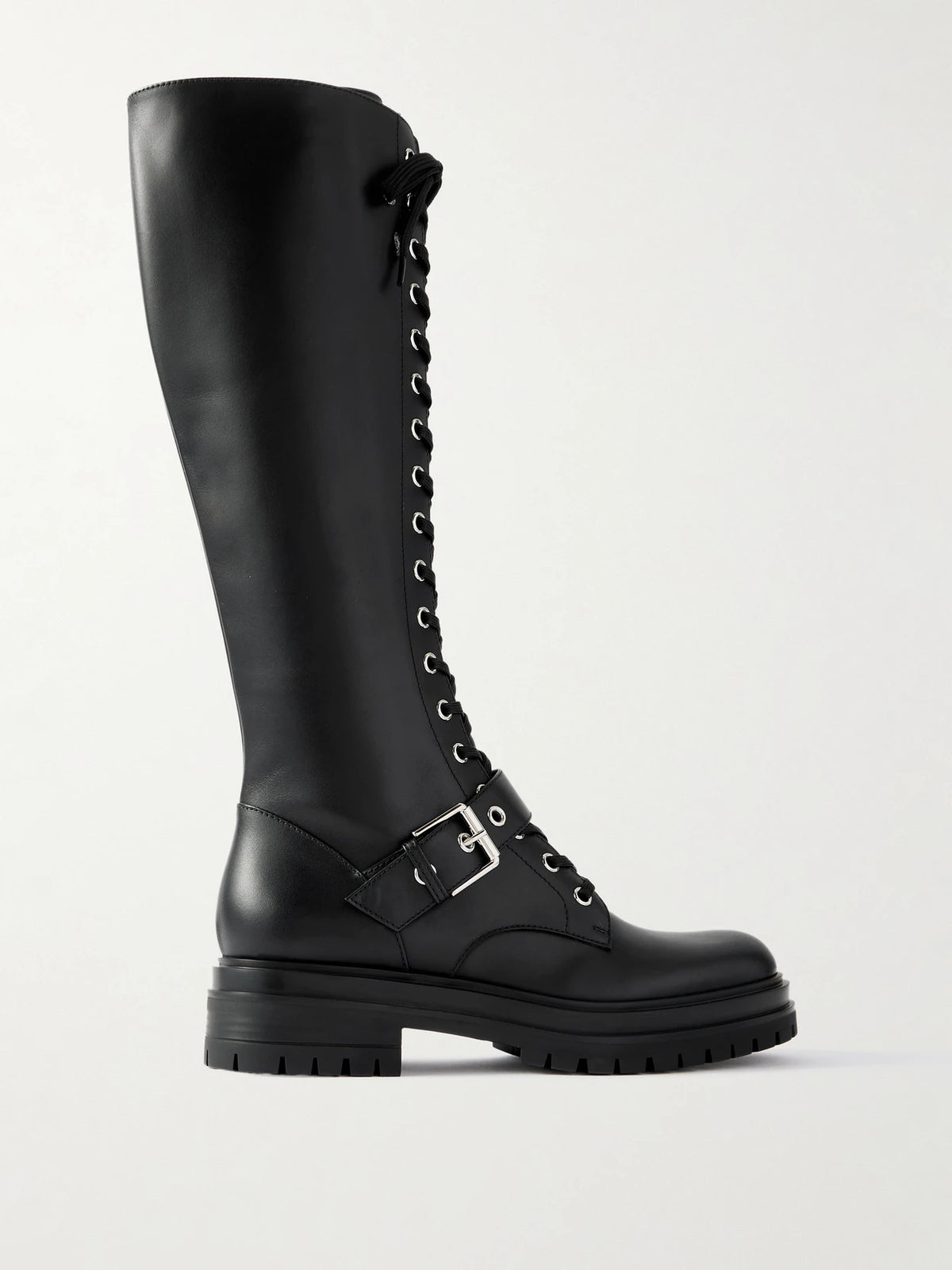 Gianvito Rossi Leather Knee Boots