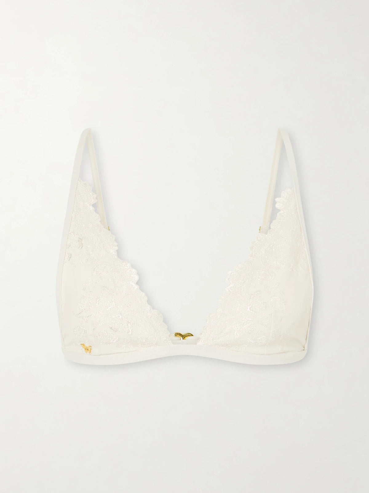 Juliette Embroidered Bikini Top