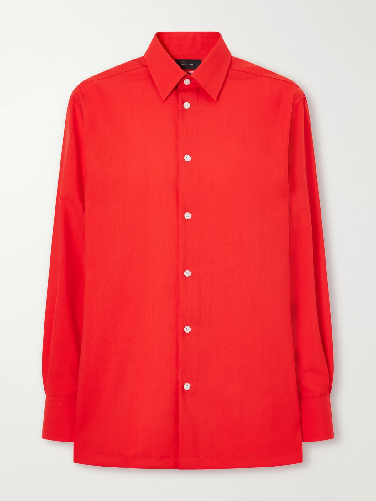 Willy Chavarria Wool-twill Shirt