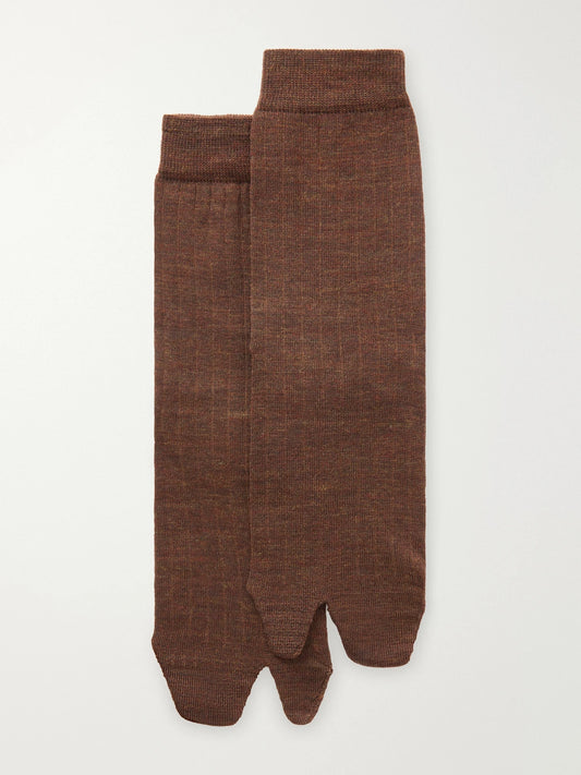Maison Margiela Tabi Wool-blend Socks