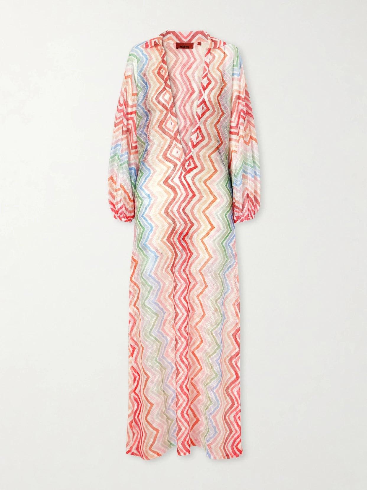 Striped Crochet-knit Coverups