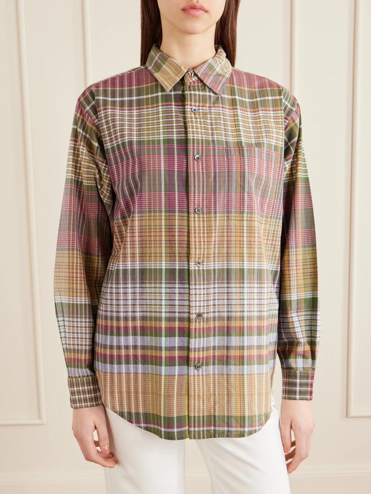 Checked Cotton Shirt