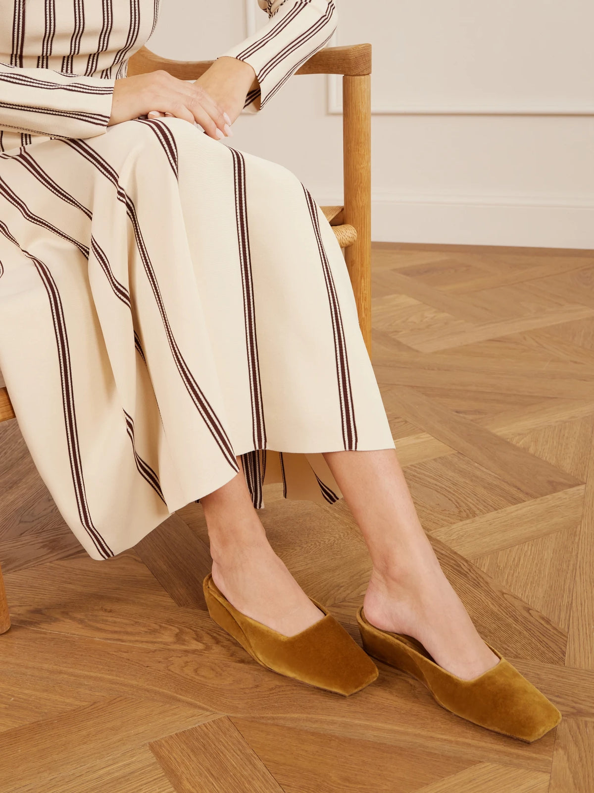 Zimmermann Atelier Velvet Mules