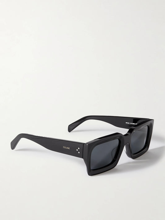 Bold Square-frame Acetate Sunglasses
