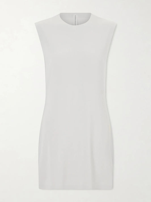 Satin-crepe Mini Dress