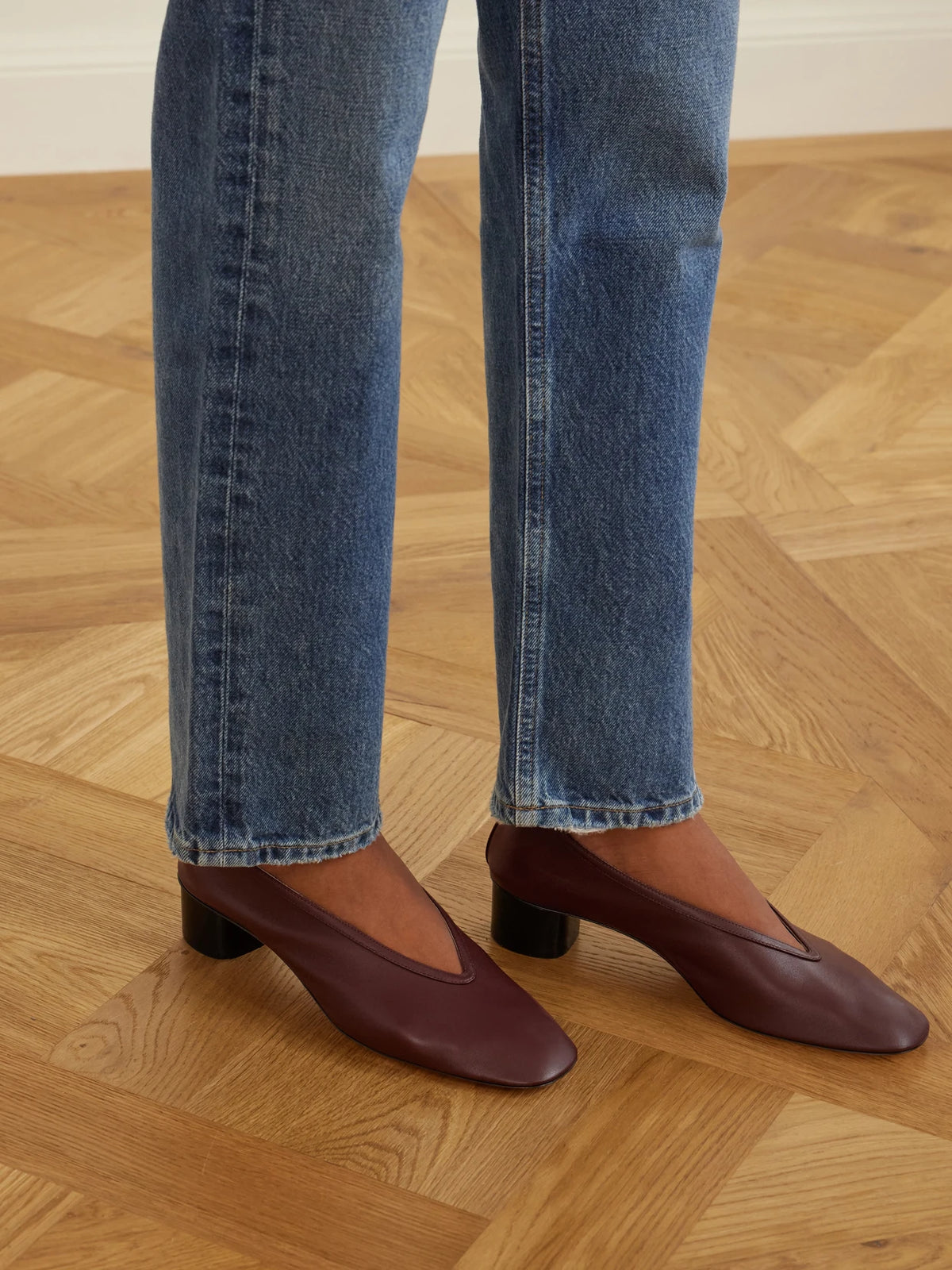 Luna Leather Pumps