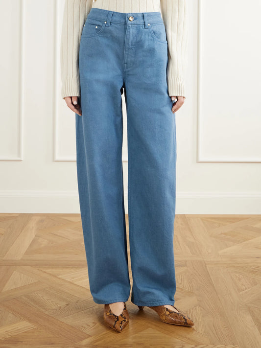 OSSOU Rider Low-rise Straight-leg Jeans