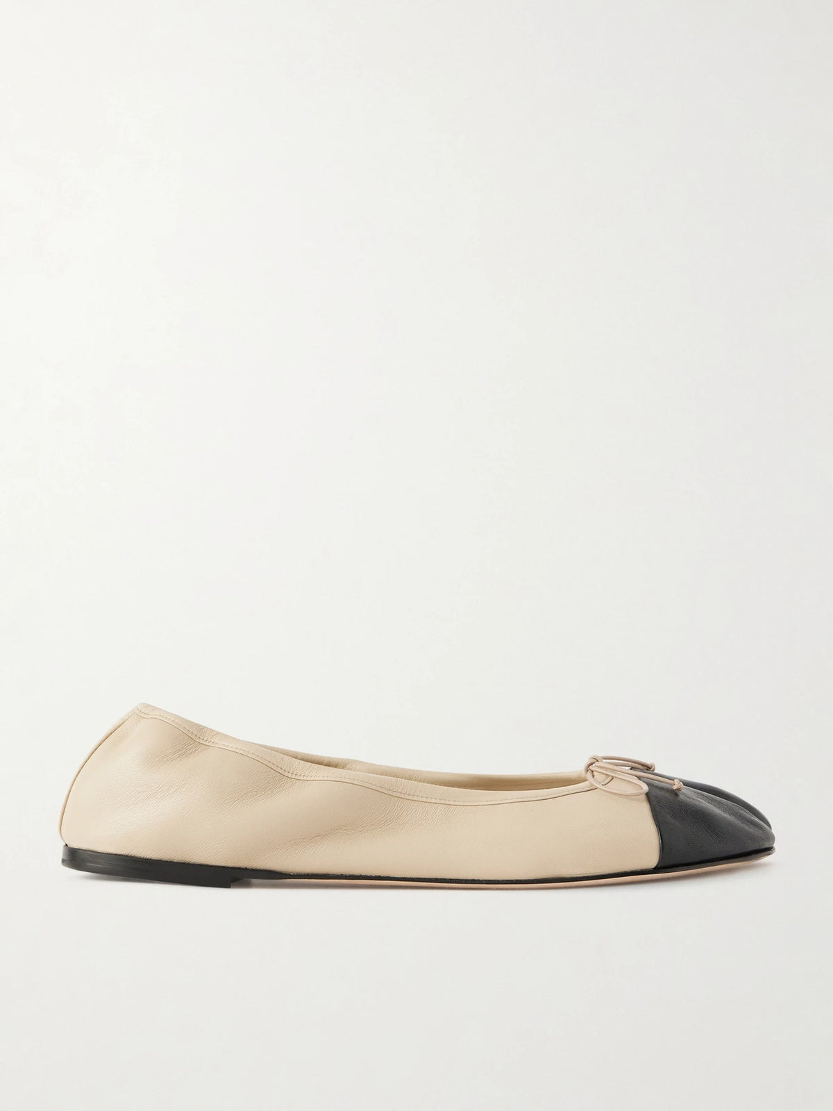 Tabi Split-toe Leather Ballet Flats