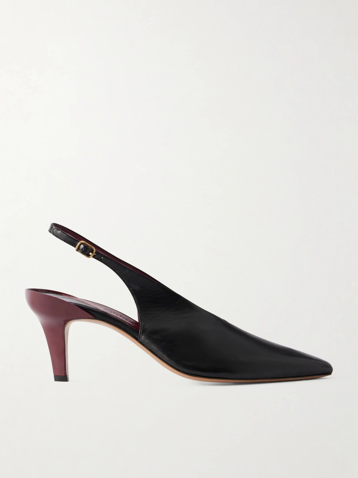 Suzie Leather Slingback Pumps
