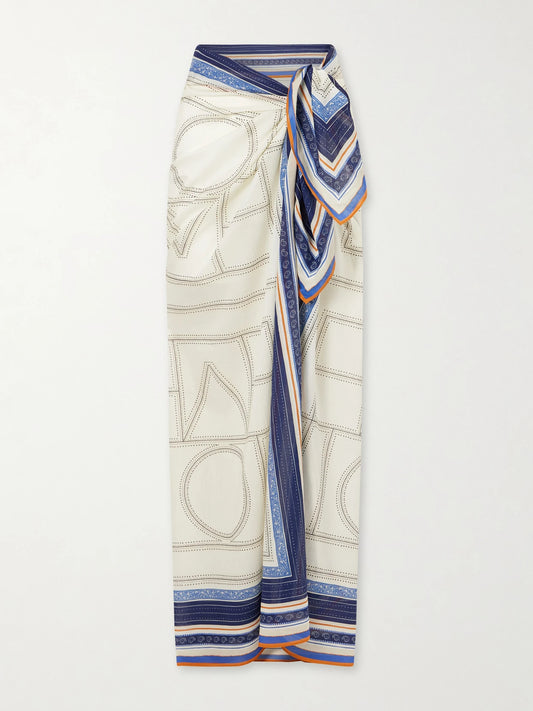 Collector Organic Cotton And Lyocell-blend Pareo
