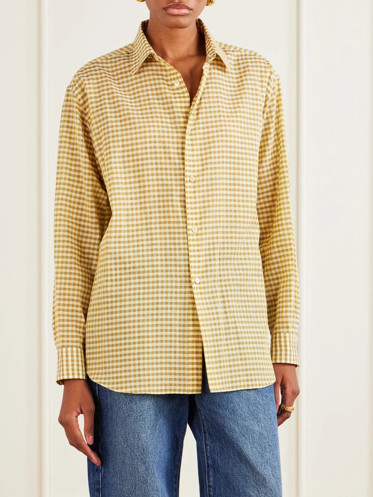 Check Cotton Shirt