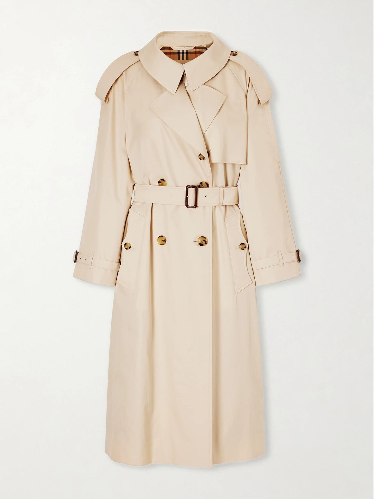 Fitzrovia Belted Cotton-gabardine Trench Coat