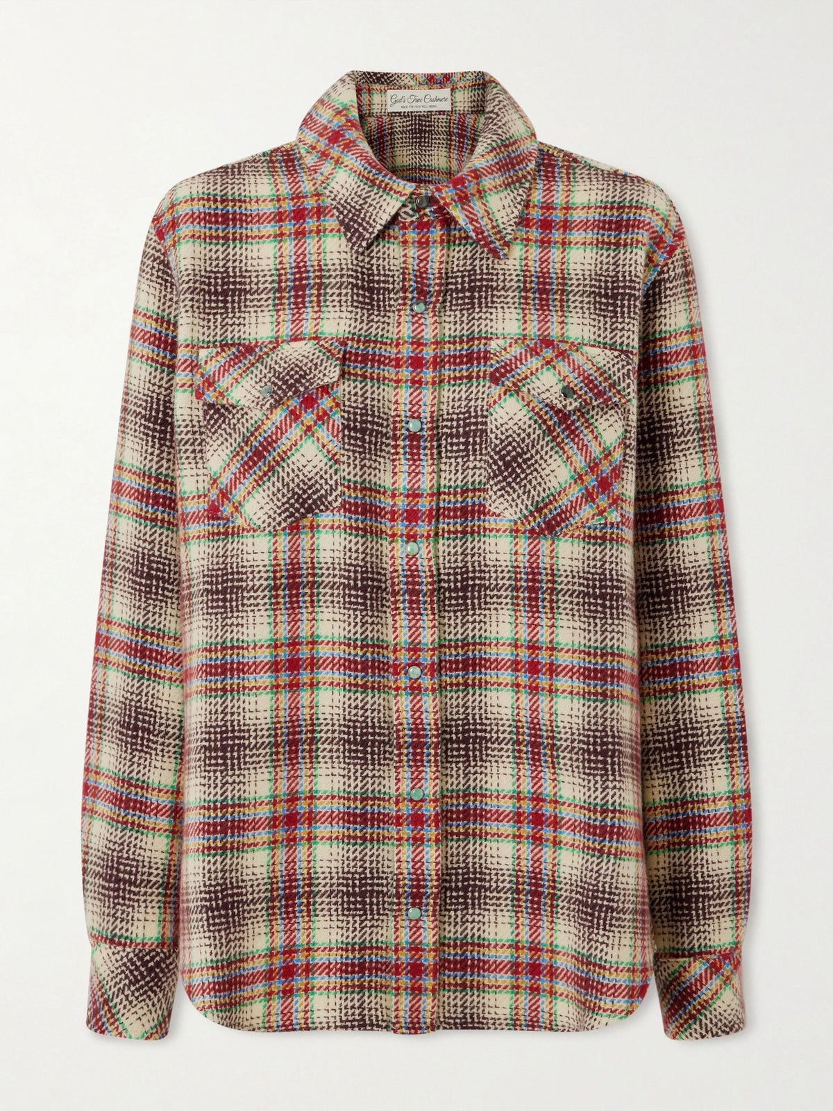 Balance Checked Cashmere Shirt