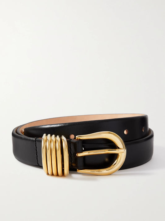 Déhanche Hollyhock Leather Belt