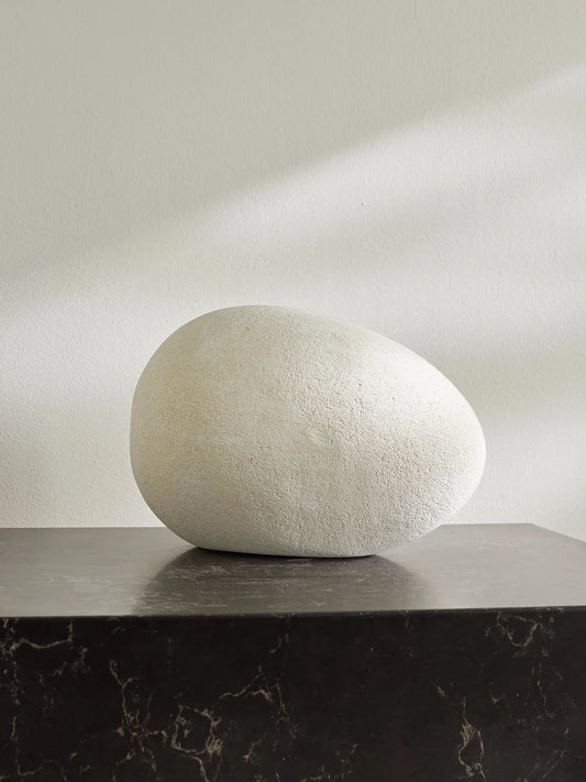 Egg Limestone Ornament