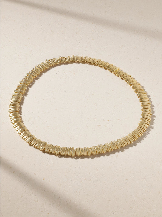 18-karat Gold Tennis Necklace