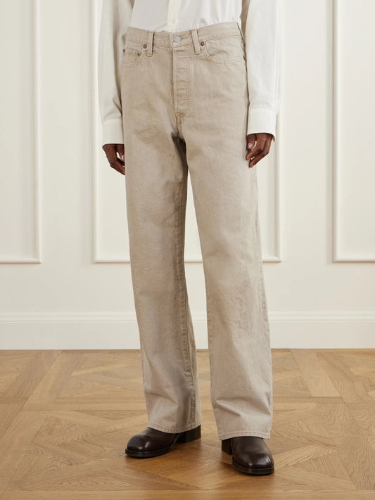 ssstein Mid-rise Wide-leg Jeans
