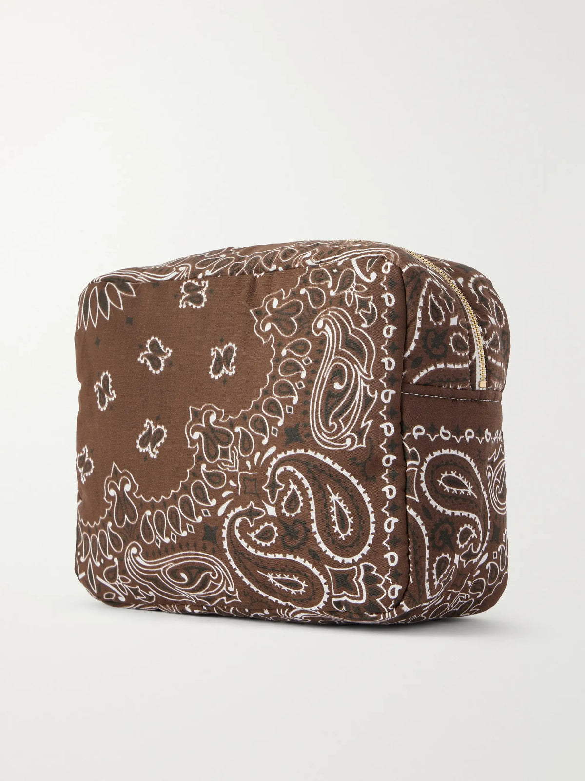 CALL IT BY YOUR NAME Clover Paisley-print Cotton-twill Pouch