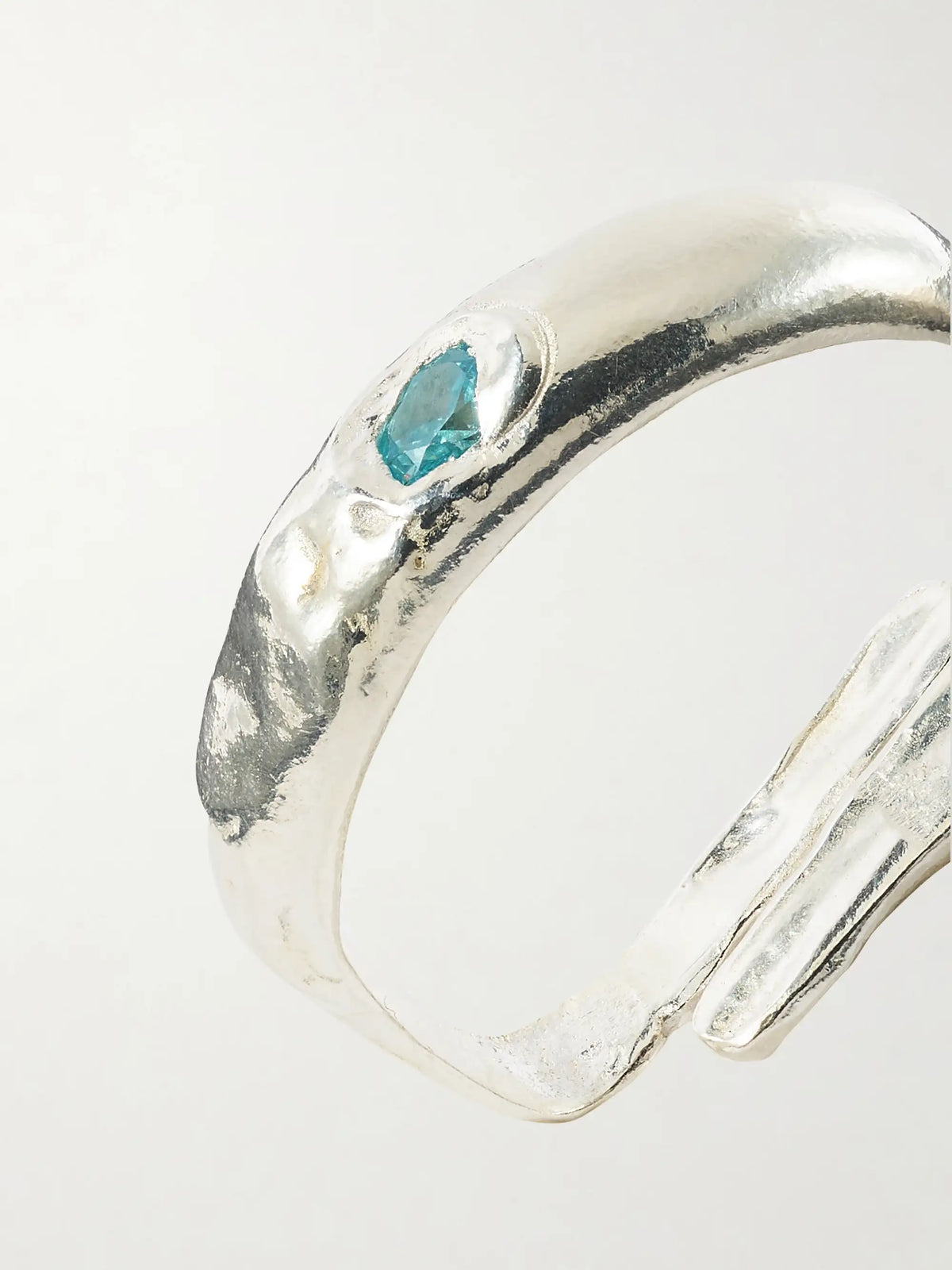 Aurelia Sterling Silver, Zirconia Toe Ring