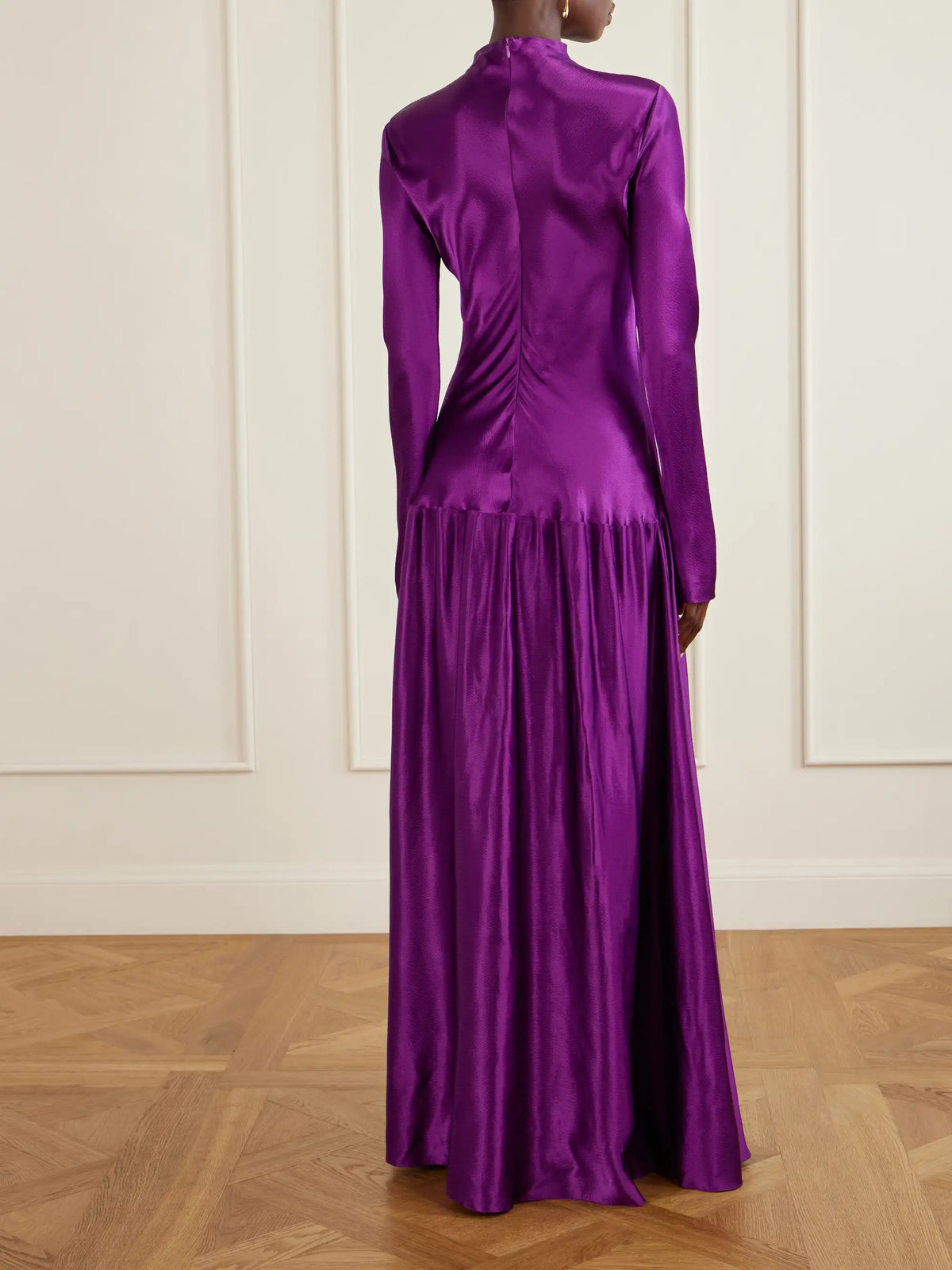 FFORME Mila Satin Maxi Dress