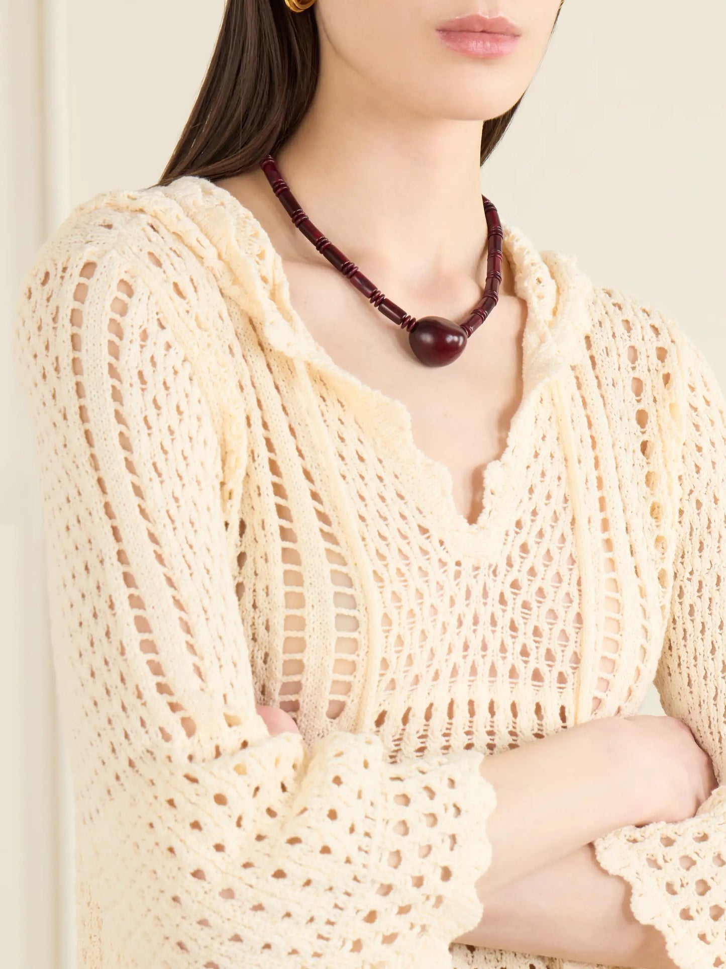 Zelnie Crocheted Cotton-blend Mini Dress