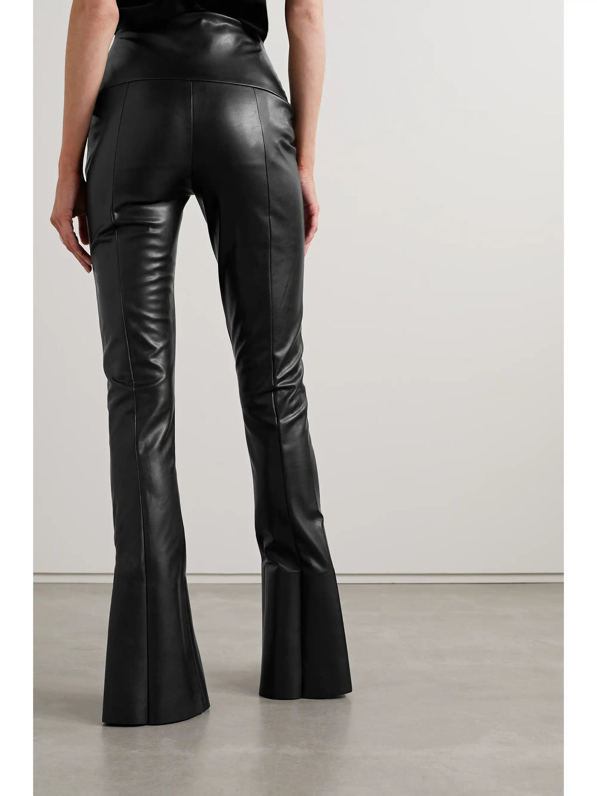 Spat Vegan Leather Flared Leggings