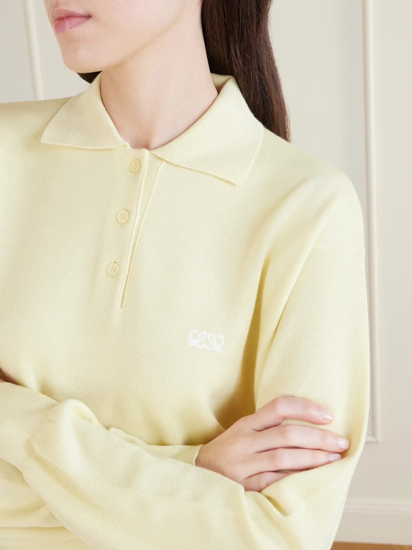 Cashmere And Silk-blend Polo Shirt